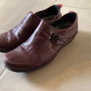 Romika Burgundy Leather Shoes